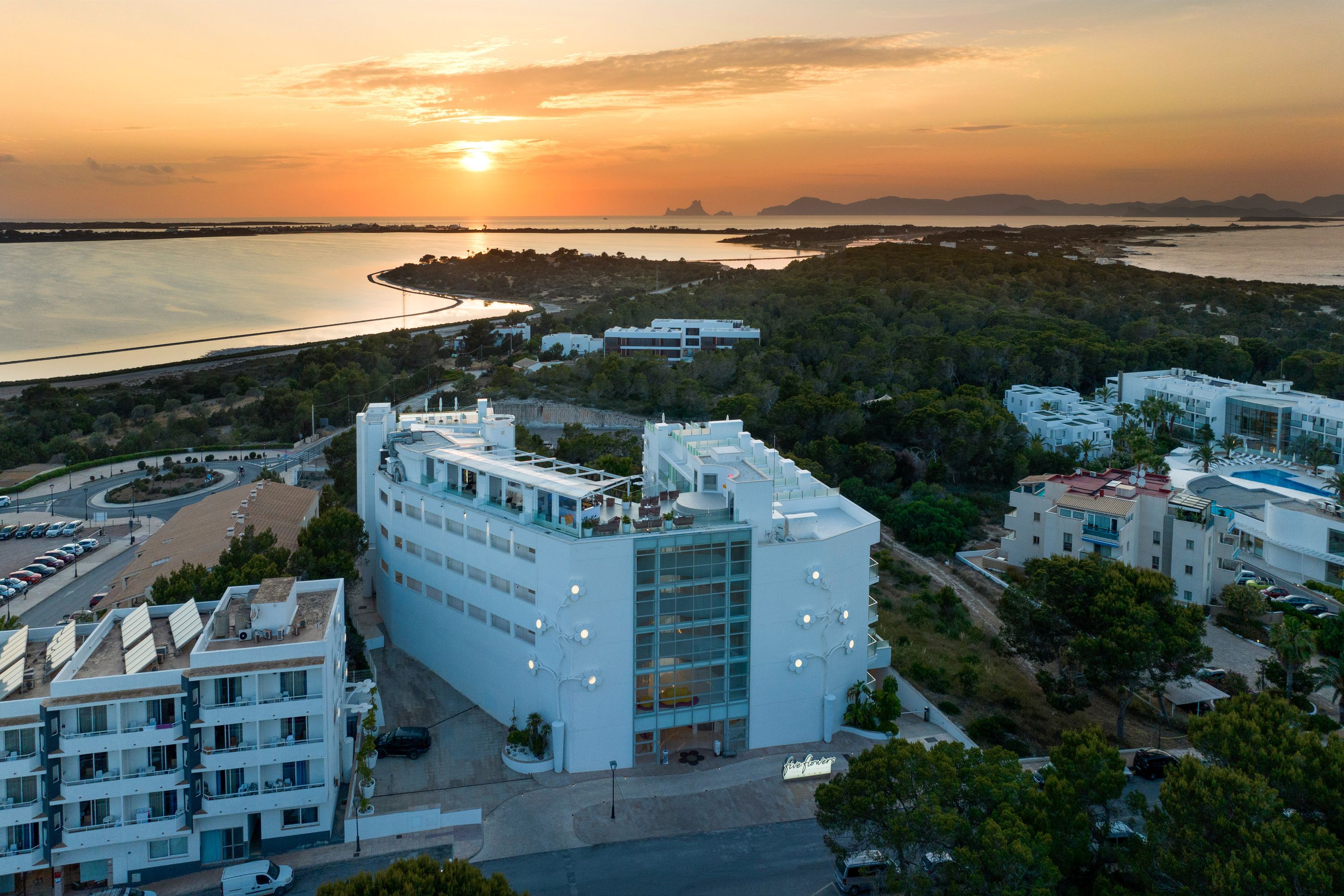 Place around image