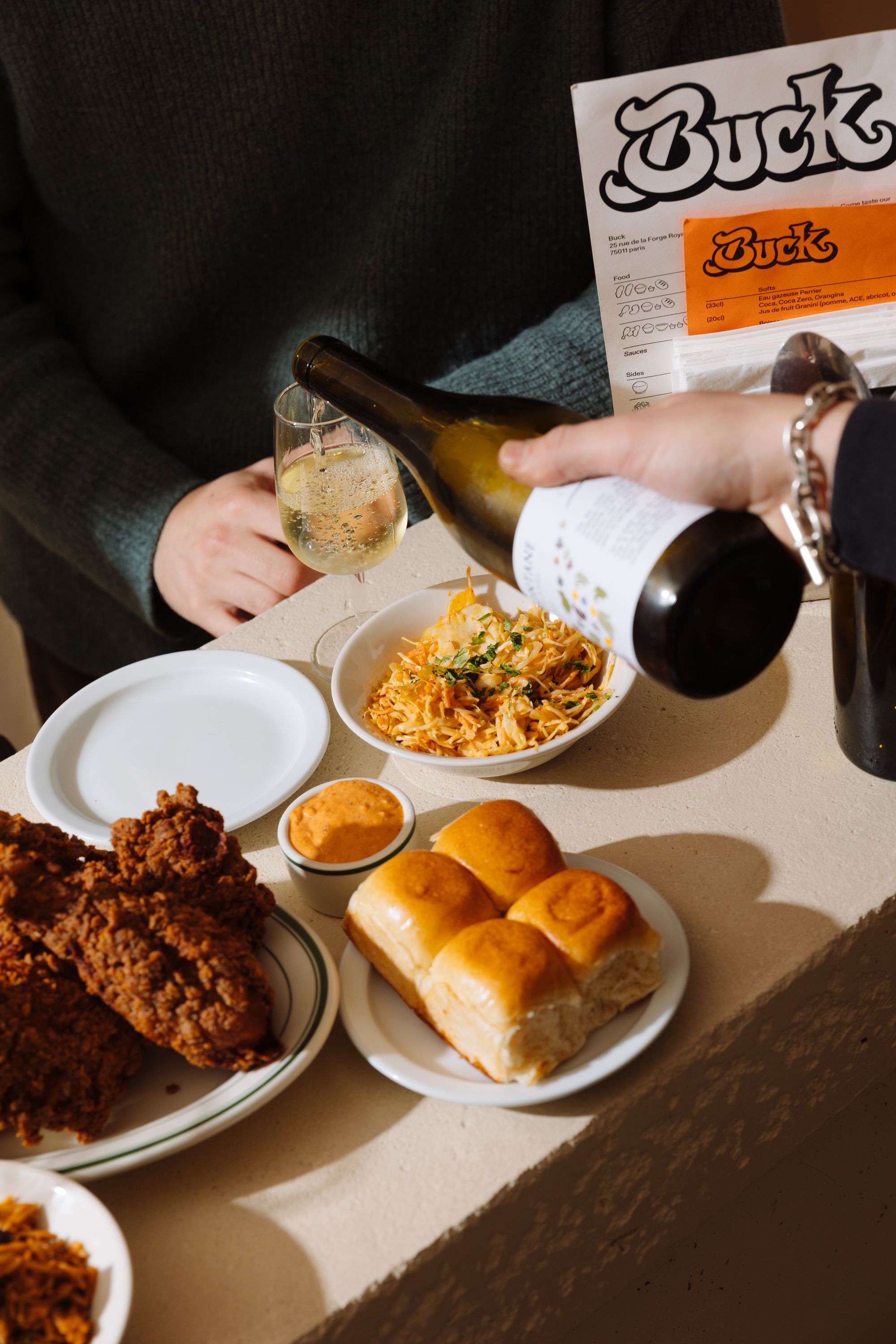 BUCK - Fried Chicken & Wine