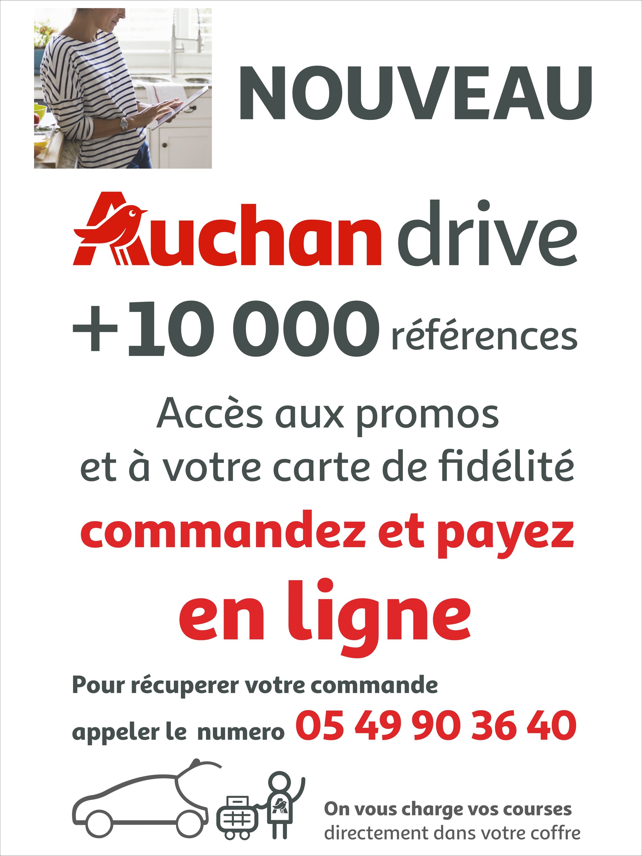 Foto 1375 di Auchan Hypermarché Châtellerault